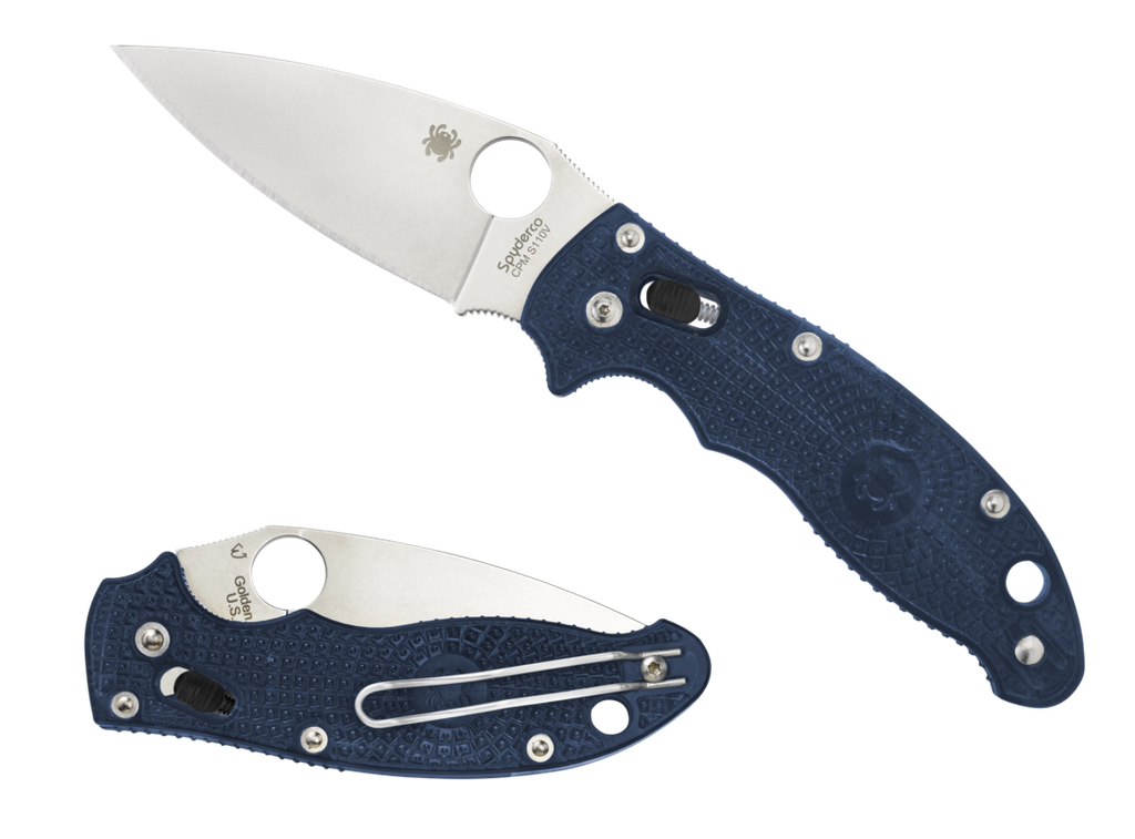 Spyderco MANIX 2 LIGHTWEIGHT DARK BLUE CPM 110V