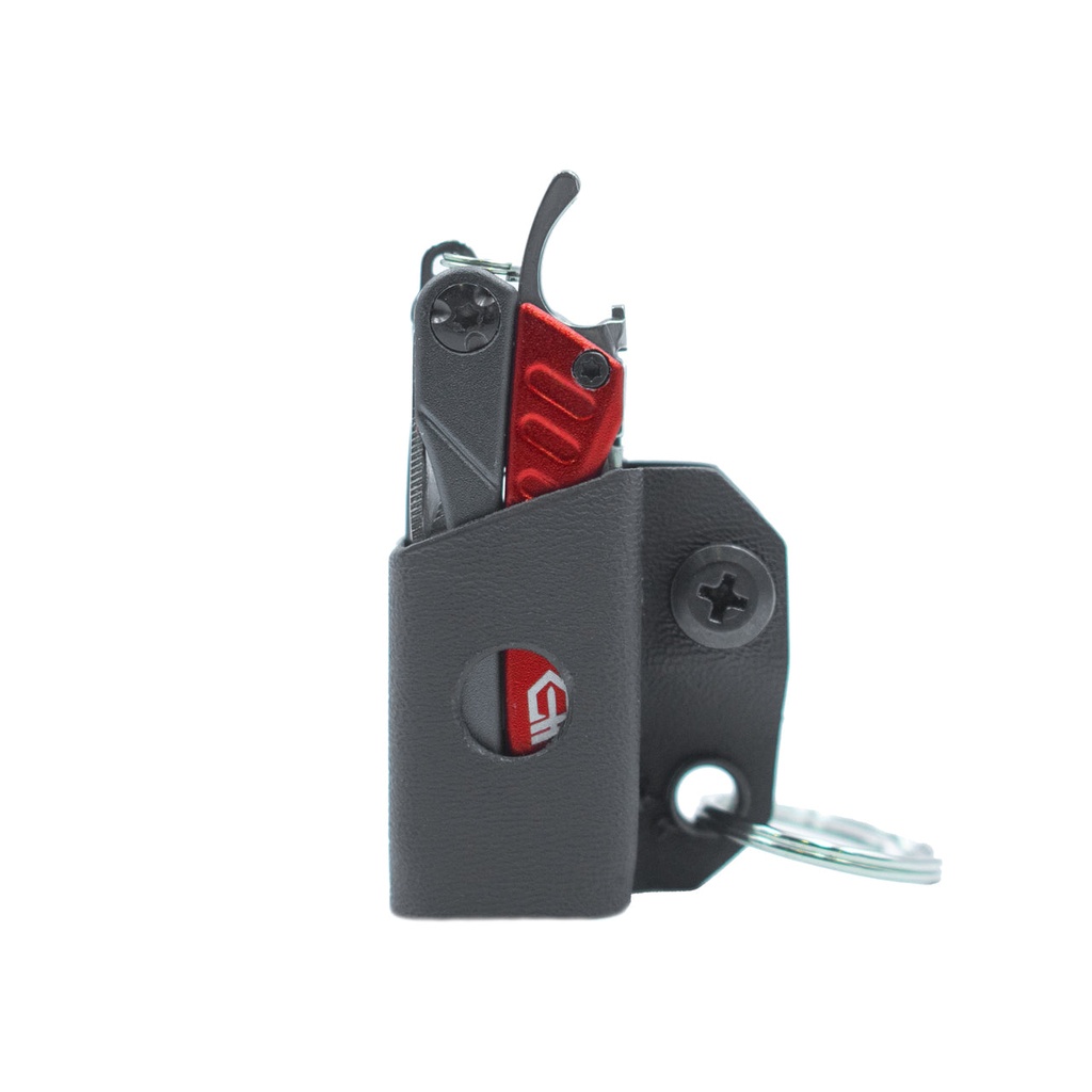 Clip & Carry Leatherman Kydex Keychain Sheath for the Gerber Dime & Leatherman Squirt - Black