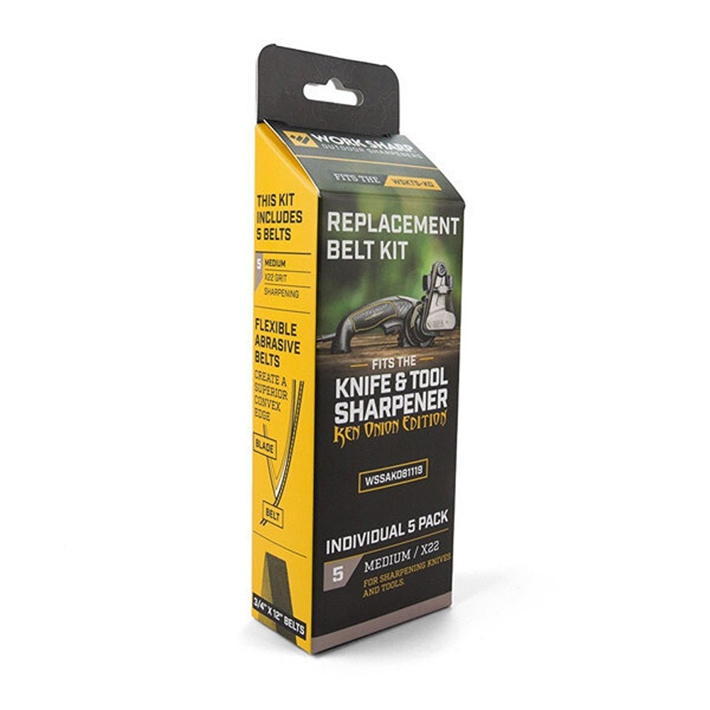 WorkSharp Grey X22 (1000) Grit Belt for the Ken Onion Edition (Mk.1 & Mk.2)