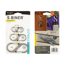 Nite Ize S-Biner SlideLock Set #2, #3, #4 - Stainless Steel