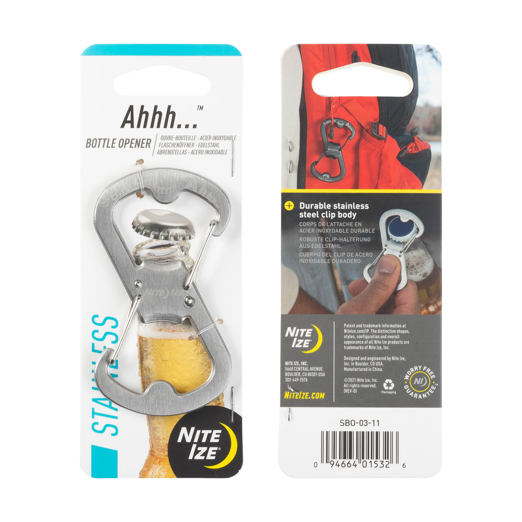 Nite Ize Stainless Bottle Opener - Stainless