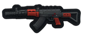Tsno 3D GUN PVC PATCH
