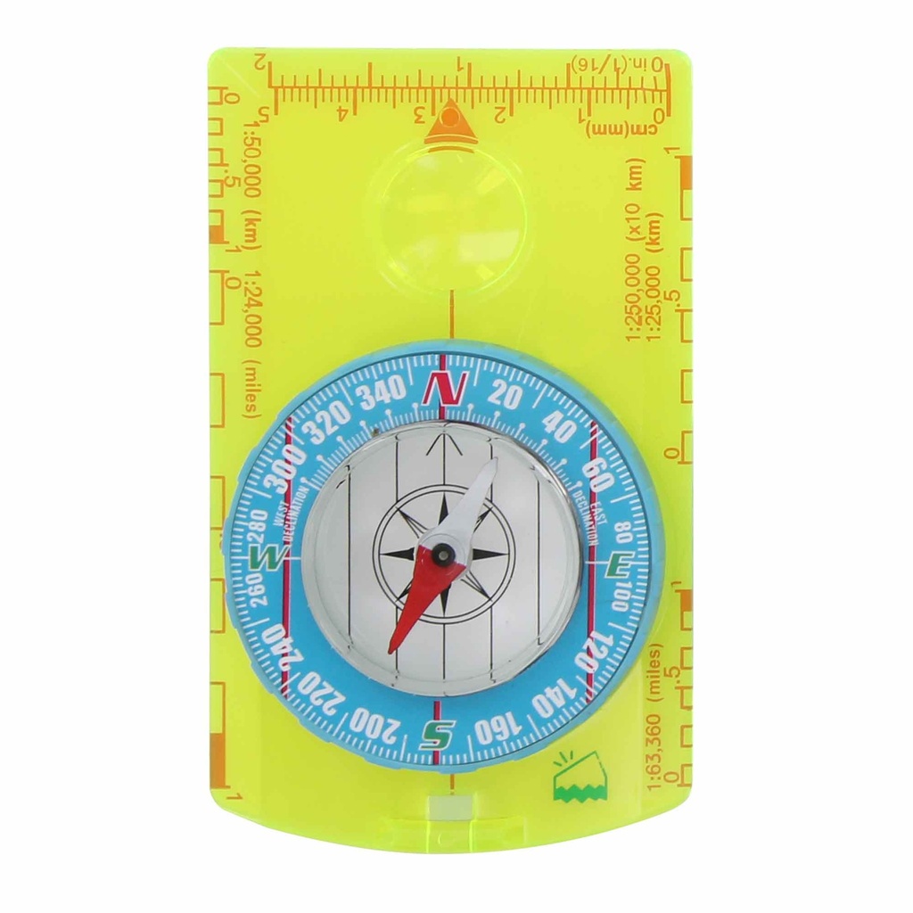 UST Hi Vis Deluxe Map Compass