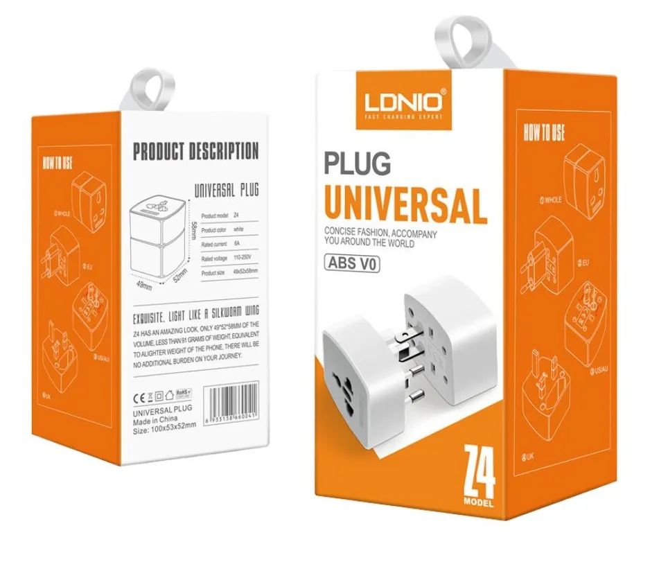 LDNIO World Adapter Z4
