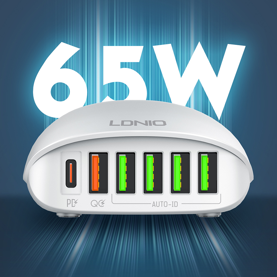 LDNIO 65W CHARGER A6573C