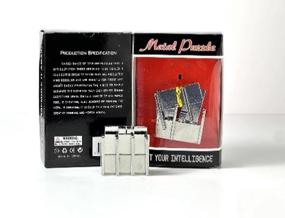 METAL PUZZLE BRAIN TEASER (12-2)