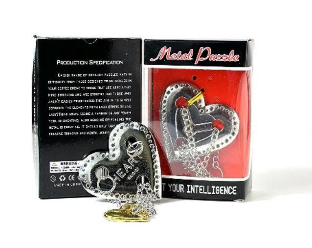 METAL PUZZLE BRAIN TEASER (12-9)