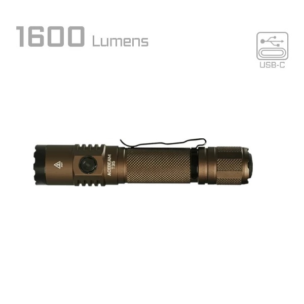 Acebeam T35 Compact Tactical Flashlight - Coyote