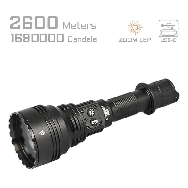 Acebeam W35 LC DEL Zoom LEP Flashlight