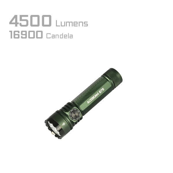 Acebeam E75 6500k - Green