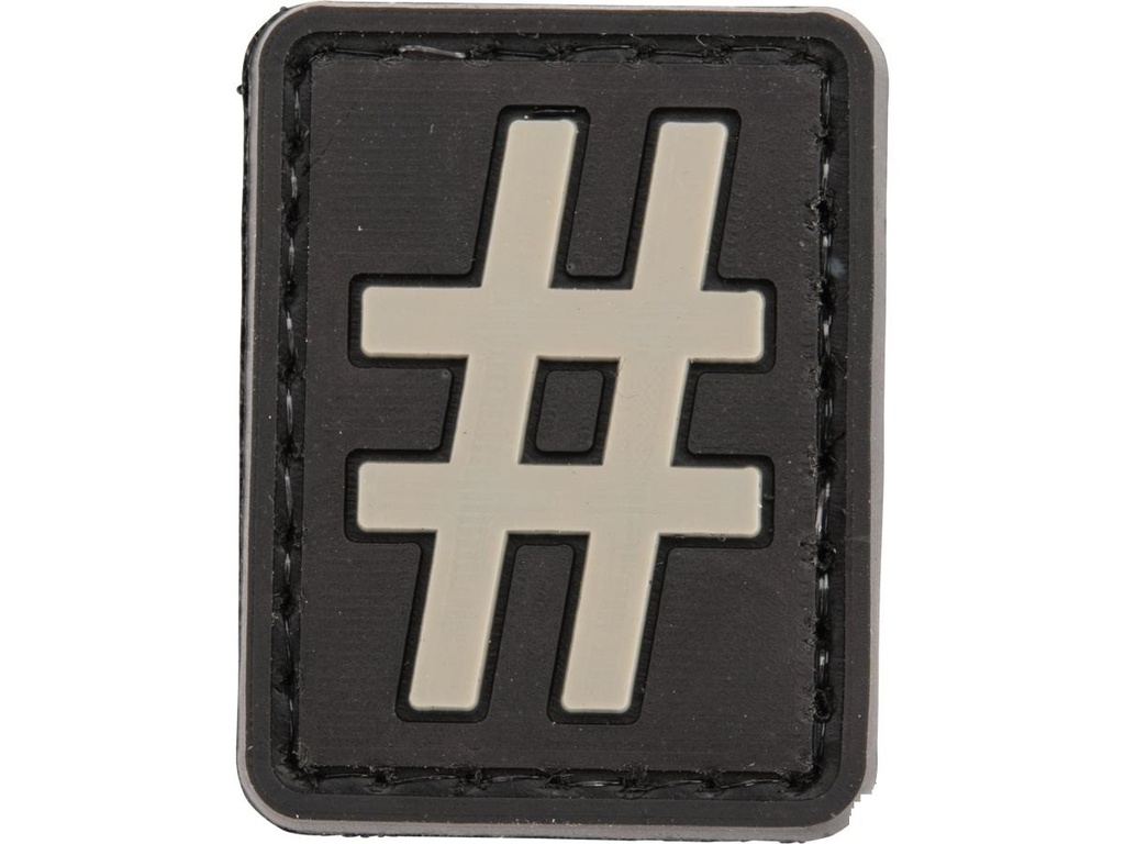 Tsno Pound PVC Patch Gray