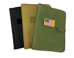 Tsno Patch Display Book with 5 sheets inside,OD Green
