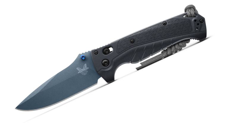 Benchmade Adira Tempest Gray Grivory Handles