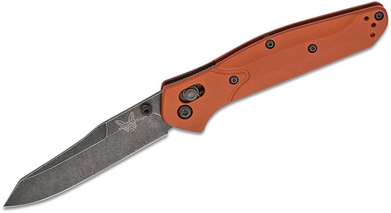 Benchmade Osborne CPM-MagnaCut Burnt Copper Aluminum Handles