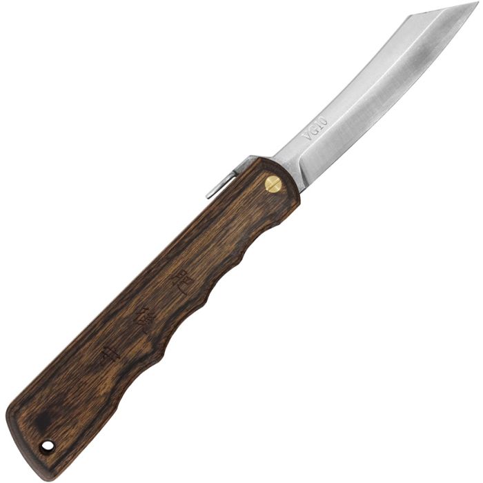 Higonokami Woody VG10 Folder Brown 