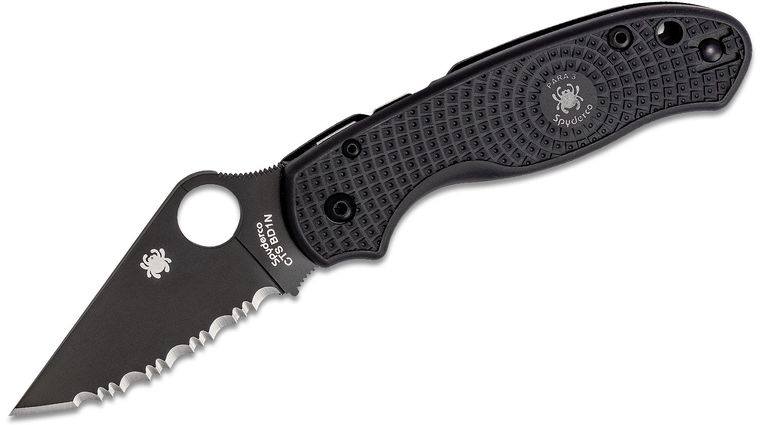 Spyderco Para 3 Lightweight Black Blade 