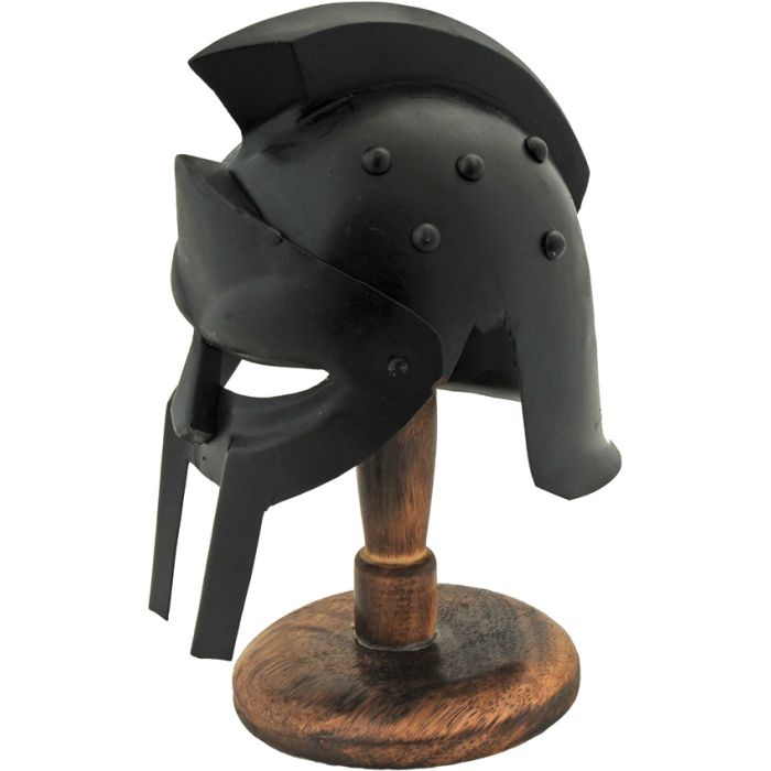 india made Mini Gladiator Helmet w/ Stand Spartan 