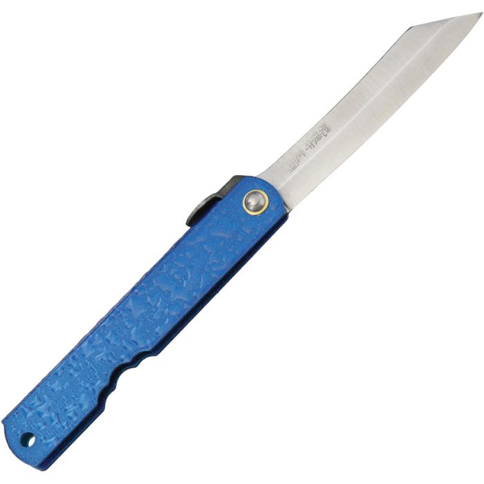 Higonokami Mizushibuki Splash Folder Blue