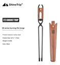 Shine trip Fire Tongs