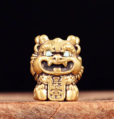 Beads Tyrannosaurus - Gold