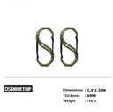Shine trip tactical S buckle Medium - Green