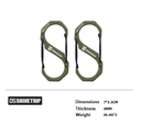 Shine trip tactical S buckle Large - Green