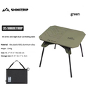 Shine trip Ultra-light folding table - Green
