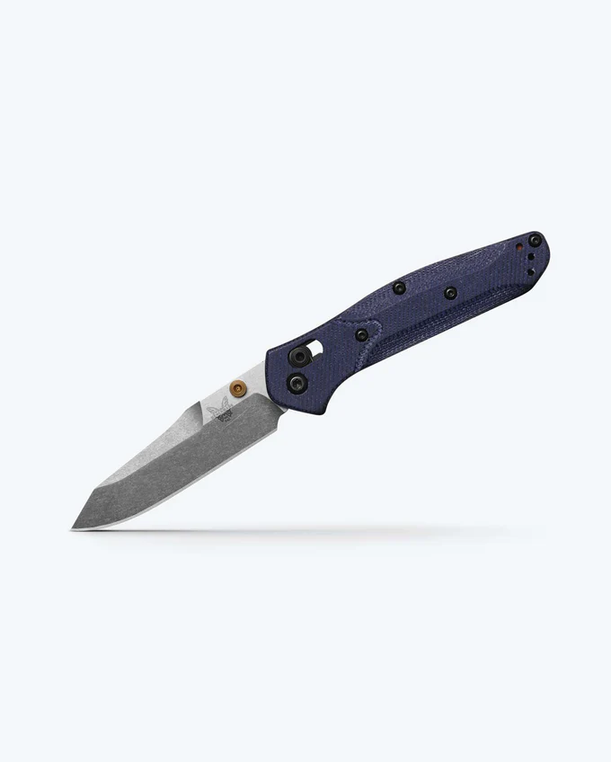 Benchmade Mini Osborne - Denim Micarta 