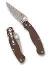 Spyderco Military 2 Brown G-10 CPM 15V Sprint Run